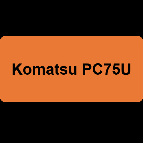 Komatsu PC75U